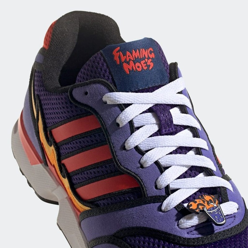 靴 Kartoon シューズ Kartoon The Simpsons adidas ZX 1000 Flaming Moe's